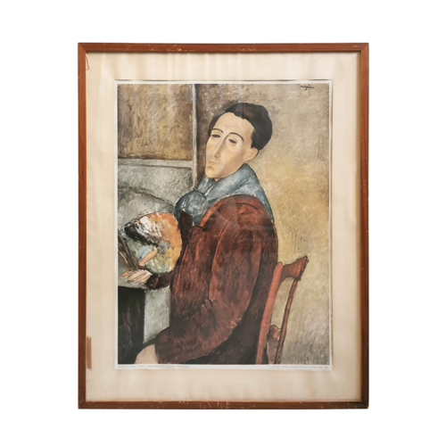 taulu modigliani omakuva taide