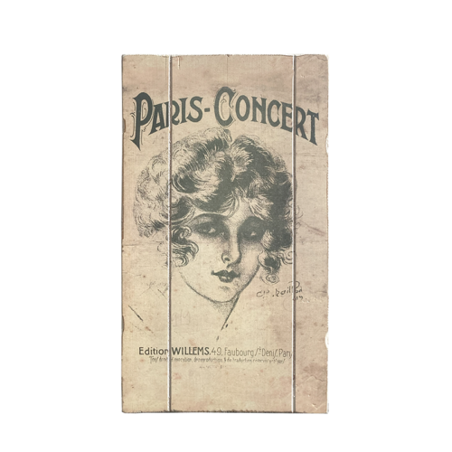 taulu ranska pariisi art nouveau
