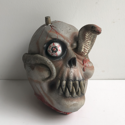 irtopää zombie kauhu horror kobra halloween