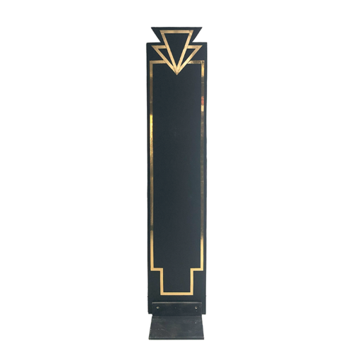 kulissi lavaste art deco gatsby musta kulta
