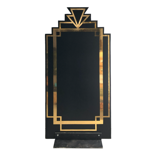 kulissi lavaste art deco gatsby musta kulta