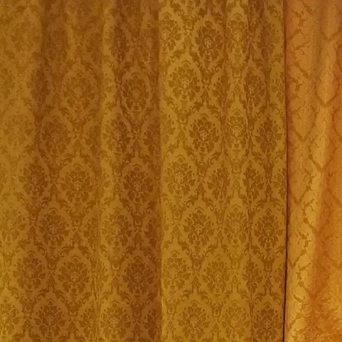 kultaiset jacquard verhot