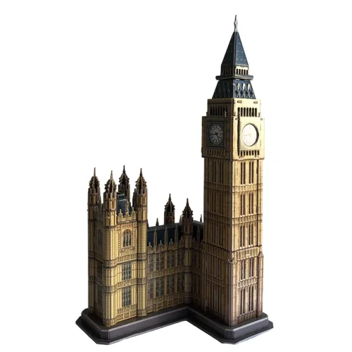 pienoismalli bigben nähtävyys iso-britannia
