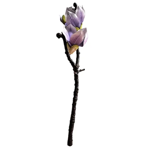 magnolia tekokasvi tekokukka silkkikukka lila violetti