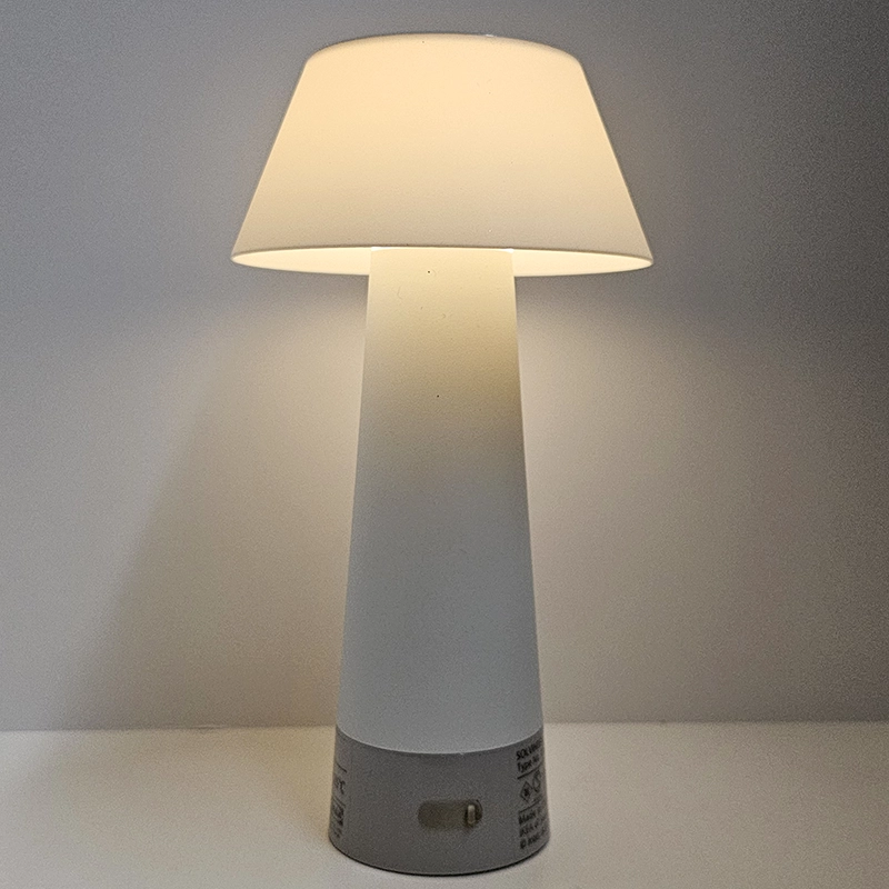 led pöytävalaisin lamppu pöytälamppu valkoinen